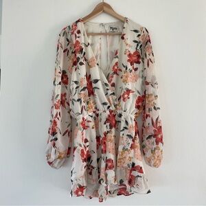 Show Me Your Mumu Floral Romper